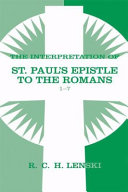 Interpretation of St Paul's Epistle to the Romans