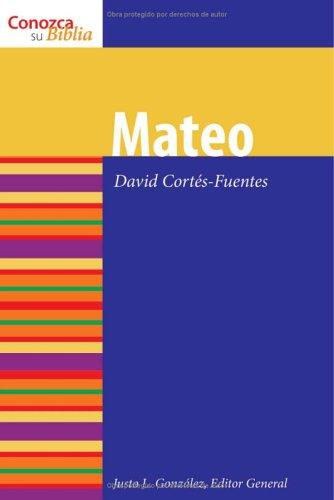 Mateo / Matthew (Conozca Su Biblia / Know Your Bible)