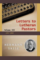 Letters to Lutheran Pastors, Volume II