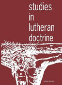 [9780570035176] Studies in Lutheran Doctrine Workbook