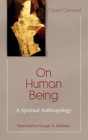 [9781565481435] On Human Being: A Spiritual Anthropology