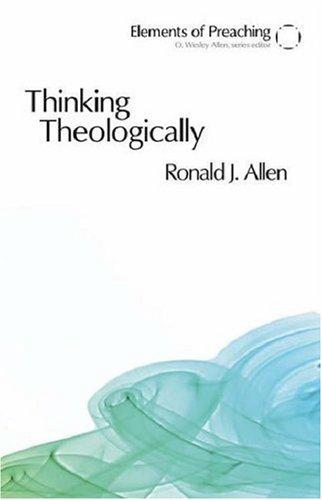 [9780800662325] Thinking Theologically