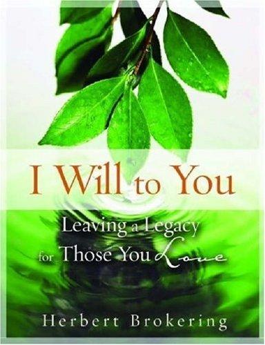 [9780806656274] I Will to You