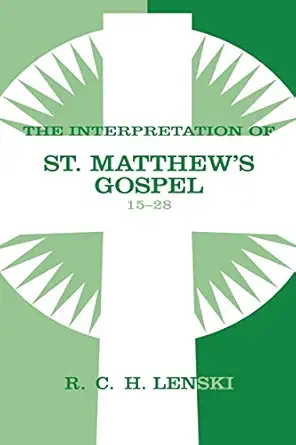 [9780806680866] Interpretation of St. Matthew's Gospel