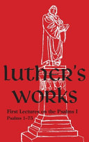 [9780758675040] Luther's Works - Volume 10 : (Lectures on the Psalms I)